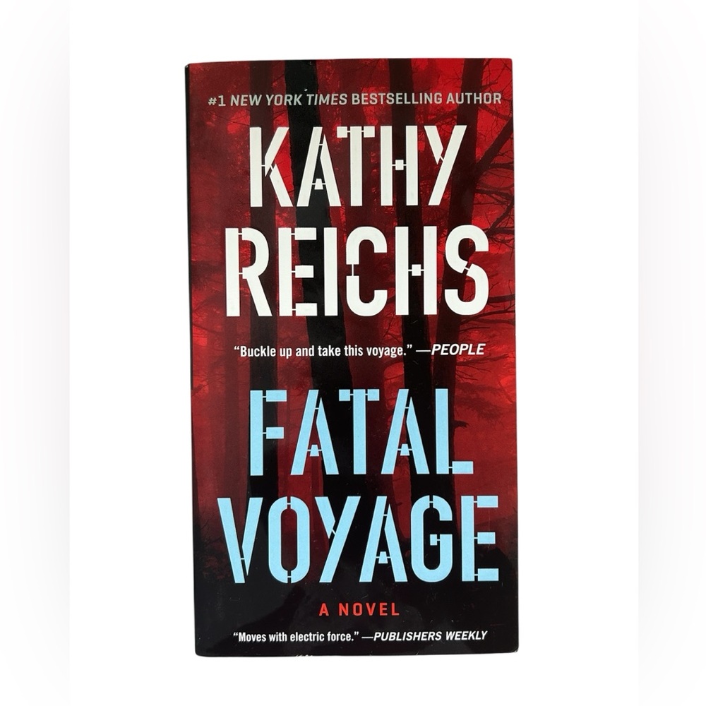🎉3/$15 ‘FATAL VOYAGE’ BY KATHY REICHS NOVEL BOOK